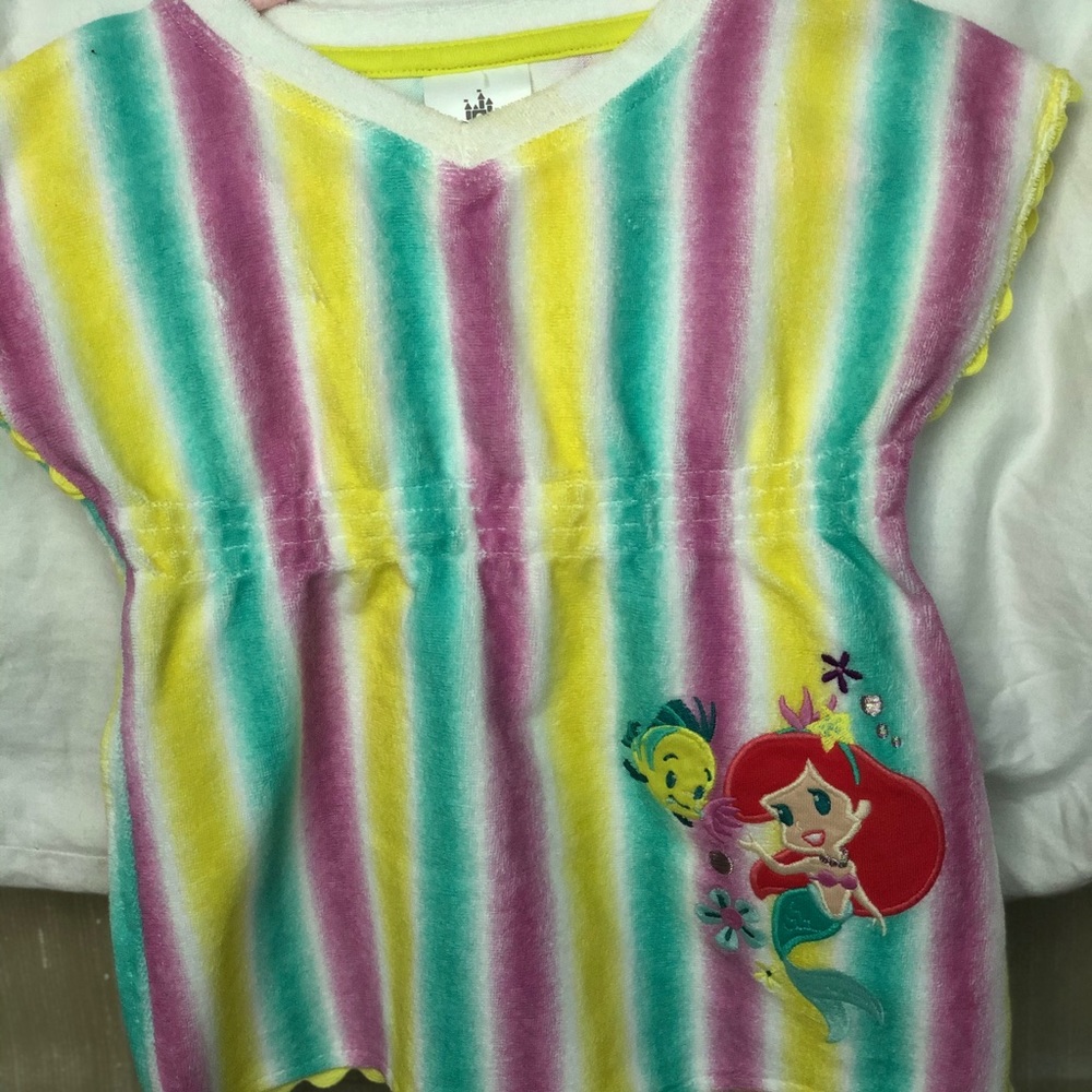 Little mermaid swim cover up